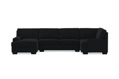 Bradbury 3pc Sectional Sofa :: Leg Finish: Espresso / Configuration: LAF - Chaise on the Left