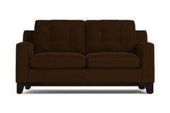 Brentwood Loveseat :: Leg Finish: Espresso / Size: Loveseat Size - 62"w