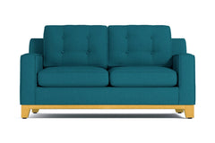 Brentwood Apartment Size Sleeper Sofa :: Leg Finish: Natural / Sleeper Option: Innerspring Mattress