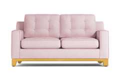 Brentwood Apartment Size Sleeper Sofa :: Leg Finish: Natural / Sleeper Option: Innerspring Mattress