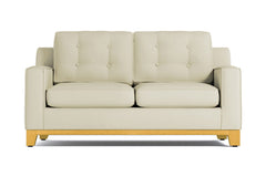 Brentwood Apartment Size Sleeper Sofa :: Leg Finish: Natural / Sleeper Option: Memory Foam Mattress