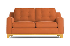 Brentwood Apartment Size Sleeper Sofa :: Leg Finish: Natural / Sleeper Option: Memory Foam Mattress