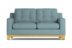 Brentwood Apartment Size Sleeper Sofa :: Leg Finish: Natural / Sleeper Option: Innerspring Mattress