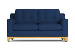 Brentwood Apartment Size Sleeper Sofa :: Leg Finish: Natural / Sleeper Option: Innerspring Mattress