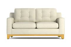 Brentwood Apartment Size Sleeper Sofa :: Leg Finish: Natural / Sleeper Option: Innerspring Mattress