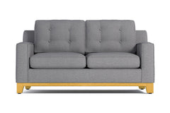 Brentwood Apartment Size Sleeper Sofa :: Leg Finish: Natural / Sleeper Option: Innerspring Mattress