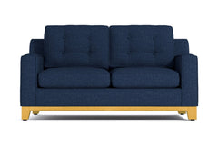 Brentwood Apartment Size Sleeper Sofa :: Leg Finish: Natural / Sleeper Option: Memory Foam Mattress
