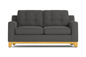 Brentwood Apartment Size Sleeper Sofa :: Leg Finish: Natural / Sleeper Option: Innerspring Mattress