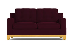 Brentwood Apartment Size Sleeper Sofa :: Leg Finish: Natural / Sleeper Option: Innerspring Mattress