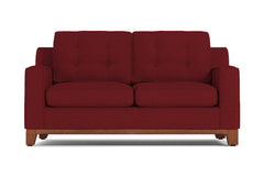 Brentwood Loveseat :: Leg Finish: Pecan / Size: Loveseat Size - 62"w