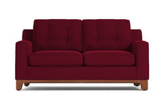 Brentwood Loveseat :: Leg Finish: Pecan / Size: Loveseat Size - 62"w