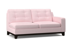 Brentwood Right Arm Apartment Size Sofa :: Leg Finish: Espresso / Configuration: RAF - Chaise on the Right