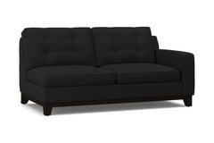 Brentwood Right Arm Apartment Size Sofa :: Leg Finish: Espresso / Configuration: RAF - Chaise on the Right