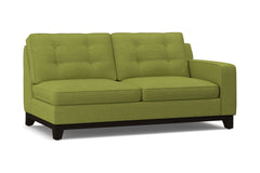 Brentwood Right Arm Apartment Size Sofa :: Leg Finish: Espresso / Configuration: RAF - Chaise on the Right
