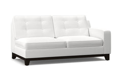 Brentwood Right Arm Apartment Size Sofa :: Leg Finish: Espresso / Configuration: RAF - Chaise on the Right