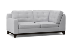Brentwood Left Arm Corner Apt Size Sofa :: Leg Finish: Espresso / Configuration: LAF - Chaise on the Left