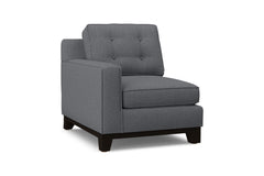 Brentwood Left Arm Chair :: Leg Finish: Espresso / Configuration: LAF - Chaise on the Left