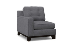 Brentwood Left Arm Chair :: Leg Finish: Espresso / Configuration: LAF - Chaise on the Left
