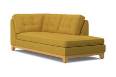 Brentwood Right Arm Chaise :: Leg Finish: Natural / Configuration: RAF - Chaise on the Right