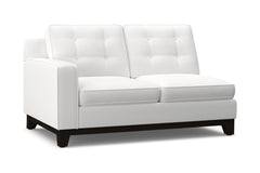 Brentwood Left Arm Loveseat :: Leg Finish: Espresso / Configuration: LAF - Chaise on the Left