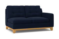 Brentwood Right Arm Loveseat :: Leg Finish: Natural / Configuration: RAF - Chaise on the Right