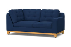 Brentwood Right Arm Corner Loveseat :: Leg Finish: Natural / Configuration: RAF - Chaise on the Right