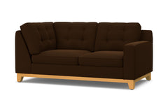 Brentwood Right Arm Corner Loveseat :: Leg Finish: Natural / Configuration: RAF - Chaise on the Right