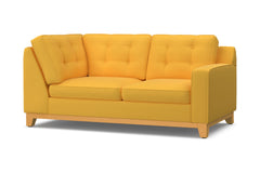 Brentwood Right Arm Corner Loveseat :: Leg Finish: Natural / Configuration: RAF - Chaise on the Right