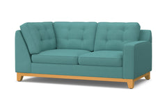 Brentwood Right Arm Corner Loveseat :: Leg Finish: Natural / Configuration: RAF - Chaise on the Right