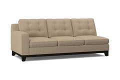 Brentwood Left Arm Sofa :: Leg Finish: Espresso / Configuration: LAF - Chaise on the Left