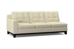 Brentwood Left Arm Sofa :: Leg Finish: Espresso / Configuration: LAF - Chaise on the Left