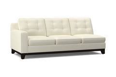 Brentwood Left Arm Sofa :: Leg Finish: Espresso / Configuration: LAF - Chaise on the Left