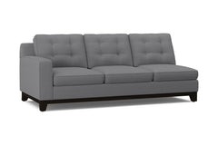 Brentwood Left Arm Sofa :: Leg Finish: Espresso / Configuration: LAF - Chaise on the Left