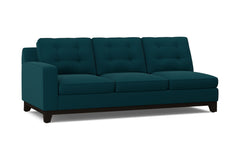 Brentwood Left Arm Sofa :: Leg Finish: Espresso / Configuration: LAF - Chaise on the Left