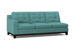 Brentwood Left Arm Sofa :: Leg Finish: Espresso / Configuration: LAF - Chaise on the Left