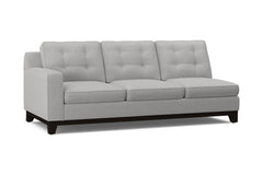 Brentwood Left Arm Sofa :: Leg Finish: Espresso / Configuration: LAF - Chaise on the Left