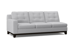 Brentwood Left Arm Sofa :: Leg Finish: Espresso / Configuration: LAF - Chaise on the Left