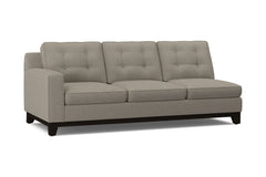 Brentwood Left Arm Sofa :: Leg Finish: Espresso / Configuration: LAF - Chaise on the Left