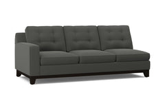 Brentwood Left Arm Sofa :: Leg Finish: Espresso / Configuration: LAF - Chaise on the Left