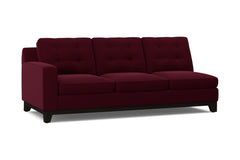 Brentwood Left Arm Sofa :: Leg Finish: Espresso / Configuration: LAF - Chaise on the Left