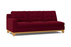 Brentwood Left Arm Sofa :: Leg Finish: Natural / Configuration: LAF - Chaise on the Left