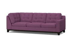 Brentwood Right Arm Corner Sofa :: Leg Finish: Espresso / Configuration: RAF - Chaise on the Right