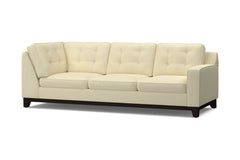 Brentwood Right Arm Corner Sofa :: Leg Finish: Espresso / Configuration: RAF - Chaise on the Right