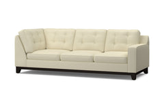 Brentwood Right Arm Corner Sofa :: Leg Finish: Espresso / Configuration: RAF - Chaise on the Right