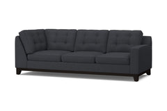 Brentwood Right Arm Corner Sofa :: Leg Finish: Espresso / Configuration: RAF - Chaise on the Right