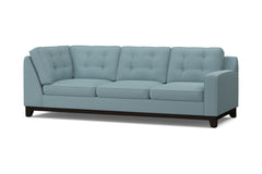 Brentwood Right Arm Corner Sofa :: Leg Finish: Espresso / Configuration: RAF - Chaise on the Right