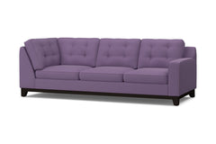 Brentwood Right Arm Corner Sofa :: Leg Finish: Espresso / Configuration: RAF - Chaise on the Right