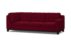 Brentwood Right Arm Corner Sofa :: Leg Finish: Espresso / Configuration: RAF - Chaise on the Right