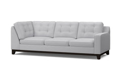 Brentwood Right Arm Corner Sofa :: Leg Finish: Espresso / Configuration: RAF - Chaise on the Right