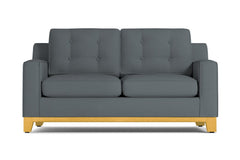 Brentwood Apartment Size Sleeper Sofa :: Leg Finish: Natural / Sleeper Option: Innerspring Mattress